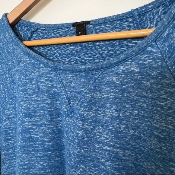 J Crew Mens Shirt Medium Blue Pullover Long Sleeve Crew Neck Outdoor Cotton - Picture 5 of 12